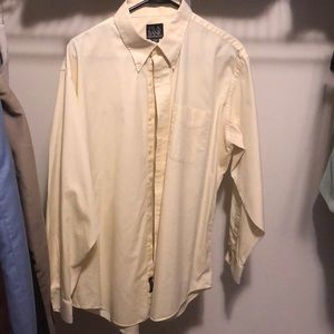 Jos A Banks yellow Dress shirt